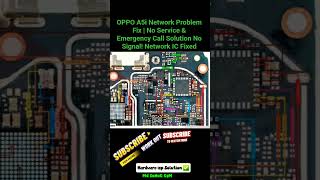 OPPO A5i Network Problem Fix | No Service & Emergency Call Solution No Signal! Network IC Fixed