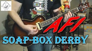 AFI - Soap-Box Derby - Punk Guitar Cover (guitar tab in description!)