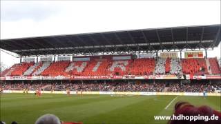 50 Jahre FC Energie Cottbus - Choreo, Pyro & Support