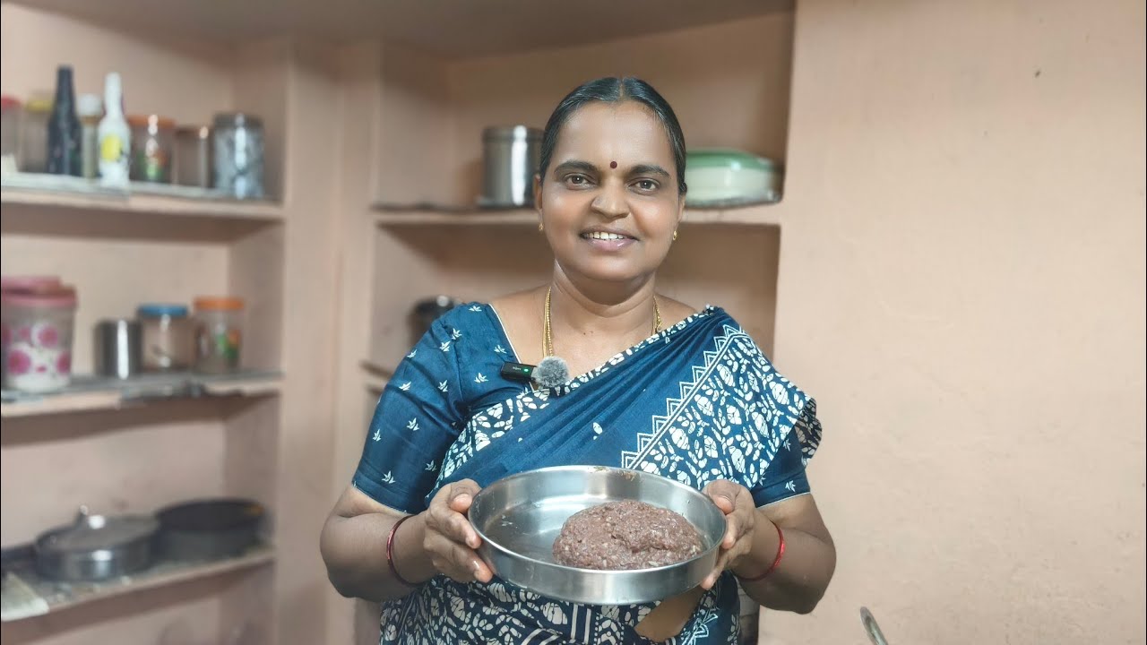 எங்க ஊரு ராகி களி மற்றும் வெர்கல்ல சட்னி M K MANO'S KITCHEN 😋😋 