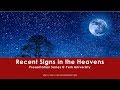 York University Gospel Meeting: Recent Signs in the Heavens