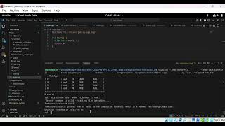 BSc Thesis demonstration - Simple version of a Relational Database Management System