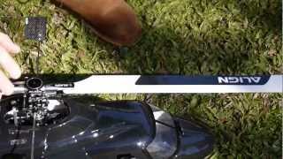 RCHAC. ALIGN Airwolf T-Rex 500E Pro KX017015 Test Flying