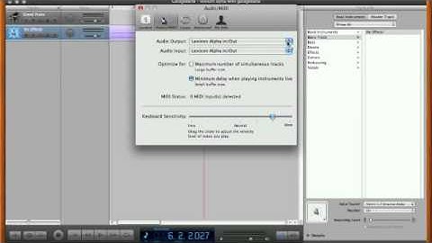 Using Lexicon Alpha with Garageband Review