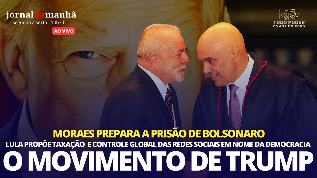 O MOVIMENTO DE TRUMP ENQUANTO LULA E MORAES PARTEM EM OFENSIVA - 22/07/25