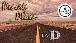 Slow Desert Blues Backing Track in D screenshot 4