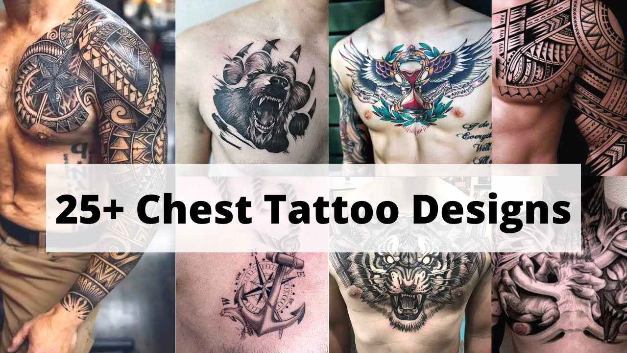 200 Coolest Chest Tattoo Ideas For Men in 2023