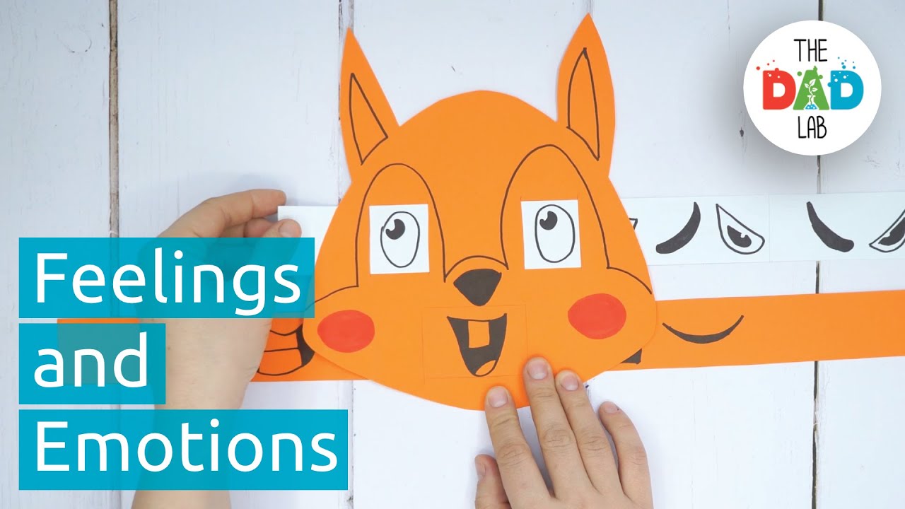 DIY Toy for Teaching Emotions to Preschoolers YouTube