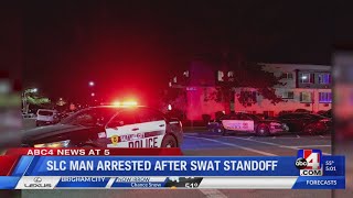 SLC Man Arrested after SWAT Standoff