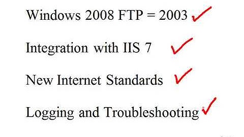 IIS 7   Creating FTP Sites on IIS 7