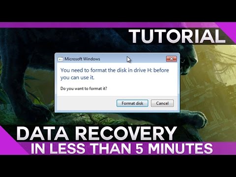 How to Recover Formatted Drives Deleted Files in Less Than 5 Minutes