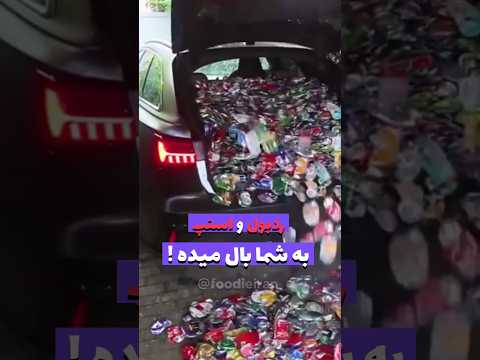 آموزش پول در آوردن از بازیافت قوطی رانی