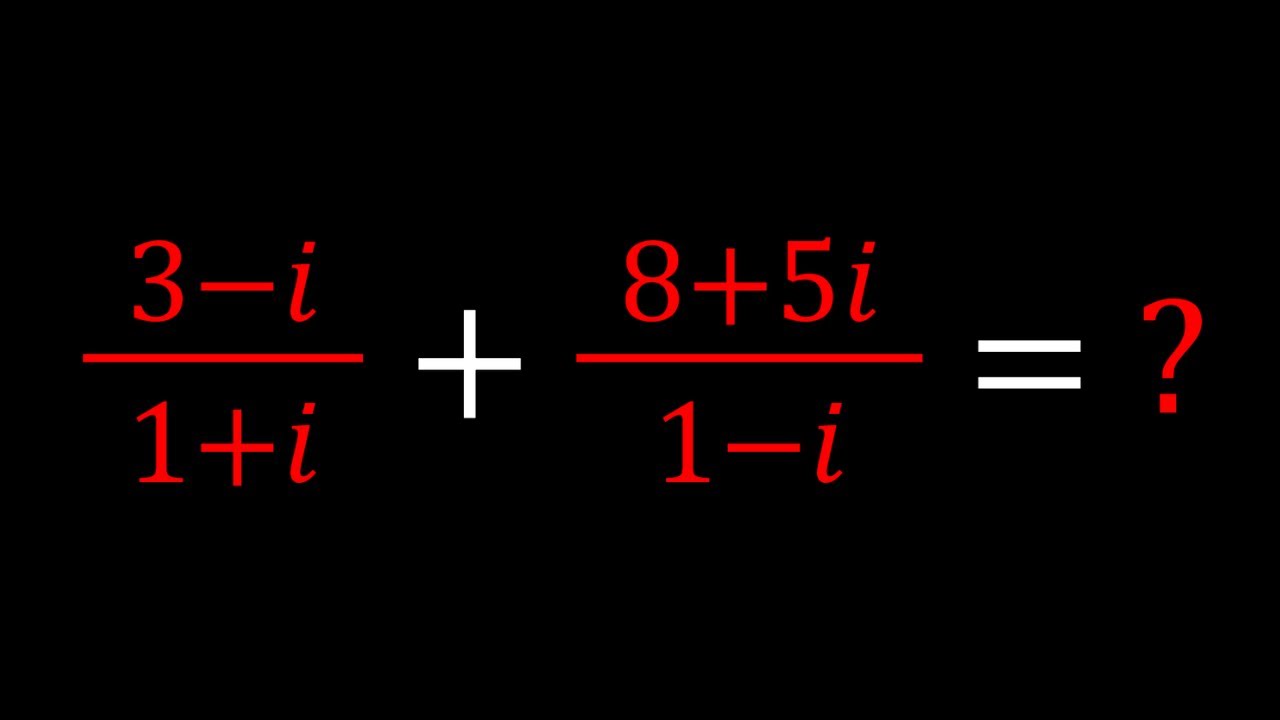 Complex Expressions Examples I Simplified A Complex Expression P43 - YouTube