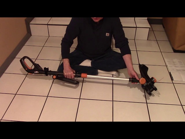 How To Assemble the WORX GT Revolution String Trimmer class=