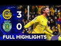 KASPER HØGH !! 3-0 Bodø/Glimt vs Sporting Highlights UEFA Champions League 2026 UCL Blomberg Goals