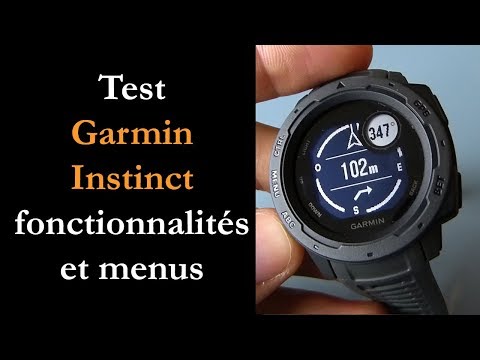 Test Garmin Instinct : montre GPS rando et trail