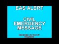 REAL Civil Emergency Message: Grand Prairie, Texas (4-18-20)