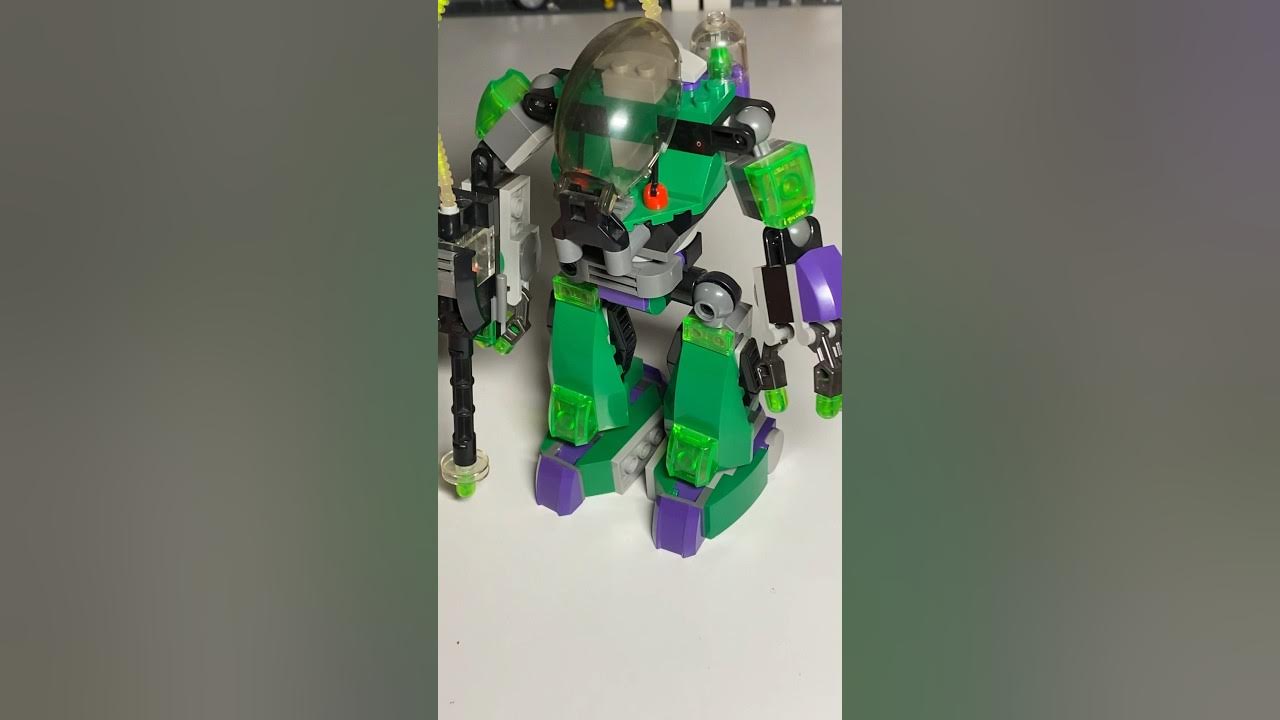 МЕХ ЛЕКСА ЛЮТЭРА ИЗ ЛЕГО 2012 - YouTube