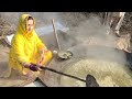 Gur Bnane Ka Tarika | Jaggery Making in Village | Aliza Sehar Vlogs | Punjabi Vlog