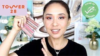 TOWER 28 - Beauty Shineon Milky Lip Jelly Gloss Review/Lip Swatch by FAYtastic J 8,625 views 3 years ago 8 minutes, 38 seconds