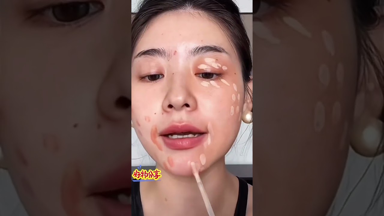 #Beginner s makeup tutorial DOU Assistant Use color principles to easily cover blemishes a
