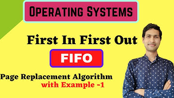 FIFO Page Replacement Algorithm || With Example - 1 || Operating Systems || Dilip Kumar Gangwar
