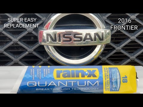 Video: Kaip pakeisti „Nissan Frontier“valytuvų šluoteles?