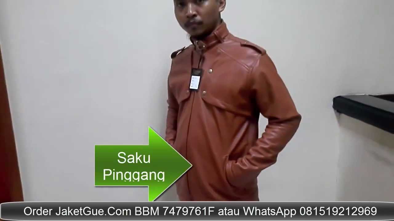 Jual Jaket Kulit Sintetis dan Domba Asli Garut JP12 - YouTube