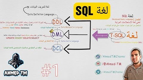 كورس #SQL Server | الحلقة الاولي : تعريف اللغة ومهام T-SQL