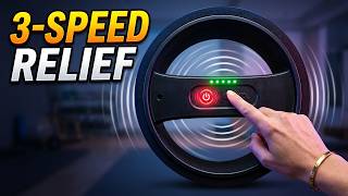 This thing is crazyyy | Chirp Wheel Pro Vibrating Massage Roller - 3 Speed Electric Massager for Bac