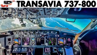 Transavia France Boeing 737 Cockpit Flights across Europe