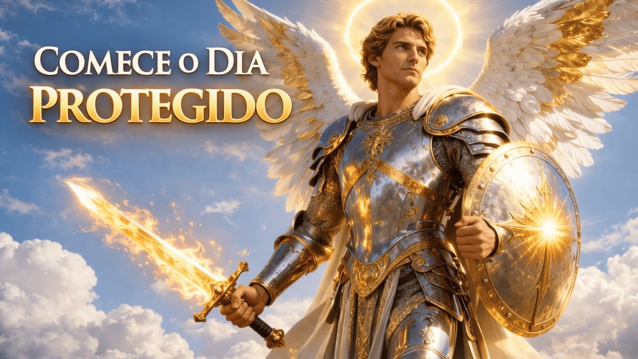Comece o Dia Blindado | Oração da Manhã de São Miguel Arcanjo para Livramento e Proteção