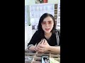 The girl sells eyeglasses and the ending is very unexpected.