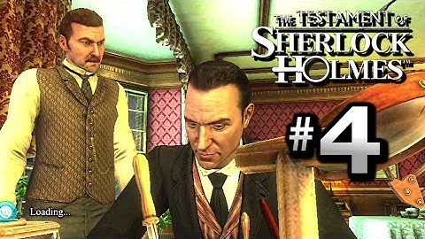The Testament of Sherlock Holmes Walkthrough Part 4 - Baker Street, Murder of the Bishop