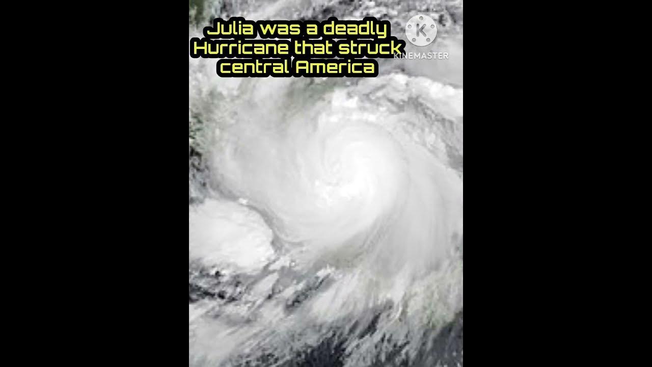 track of hurricane Julia 2022
