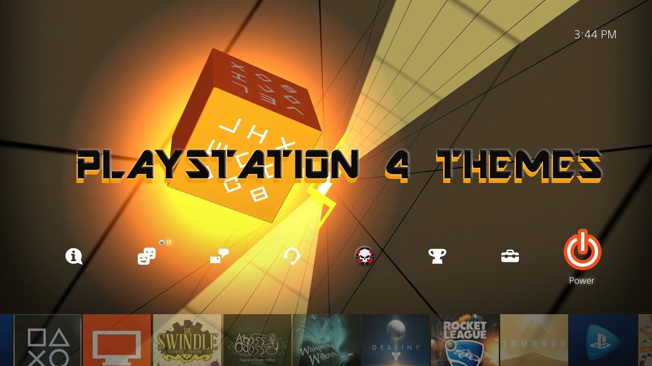PlayStation 4 Themes Prt 7 (PS4) - YouTube