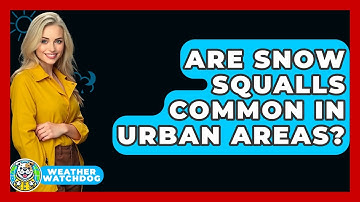 Are Snow Squalls Common In Urban Areas? - Weather Watchdog