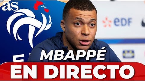 MBAPPÉ | PRIMERA RUEDA DE PRENSA COMO JUGADOR DEL MADRID | SELECCIÓN FRANCESA