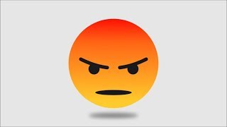 Learn How to Draw the Facebook Angry Emoji in corel draw | lobamatala