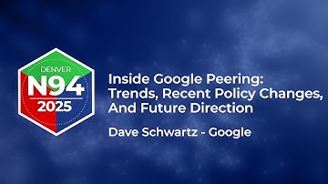 Inside Google Peering: Trends, Recent Policy Changes, And Future Direction