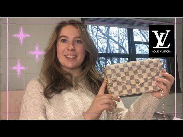 Louis Vuitton FÉLICIE POCHETTE Review!! // Perfect First Crossbody  Handbag!! 
