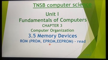 Difference between PROM, EPROM and EEPROM, in Tamil, types of ROM, 11 th standard computer science