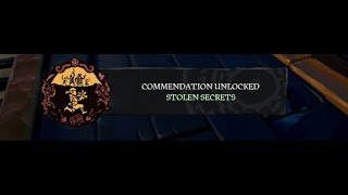How To Get Stolen Secrets Commendation - Sea of Thieves