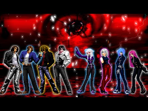 KOF Mugen Hyper Kyo Team VS Hyper Kula Team