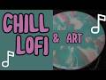 CHILL Downtempo MUSIC &amp; Live Amazing Art Pour