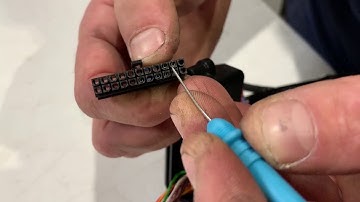 How to retention the pins in a Unichip Plug.