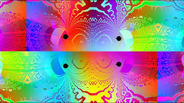 Abstract ambient video synthesis loop. 4K 60fps