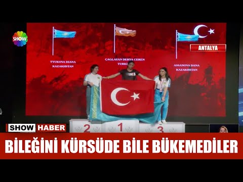 Bileğini kürsüde bile bükemediler