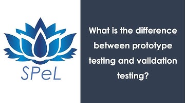 What is the difference between prototype testing and validation testing?