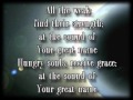 Your Great Name  Natalie Grant worship video with lyrics